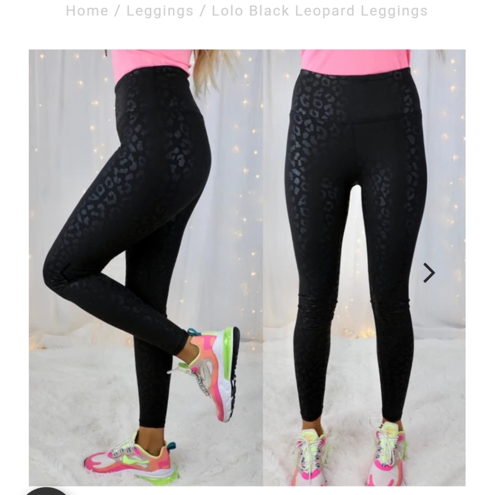 Lolo Black leggings from the lace cactus boutique